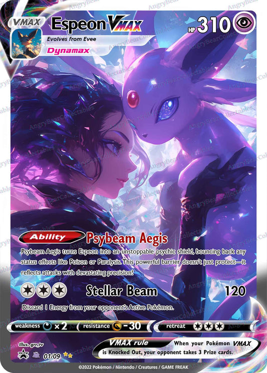 Espeon Digital Custom Card